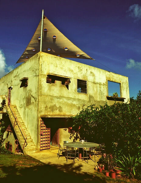 Caribbean, Puerto Rico, Vieques, Hix Island House