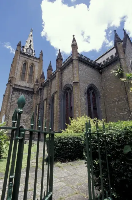 Framed Print : Caribbean, Trinidad, Port of Spain Trinity Cathedral Framed Print : Caribbean, Trinidad, Port of Spain Trinity Cathedral