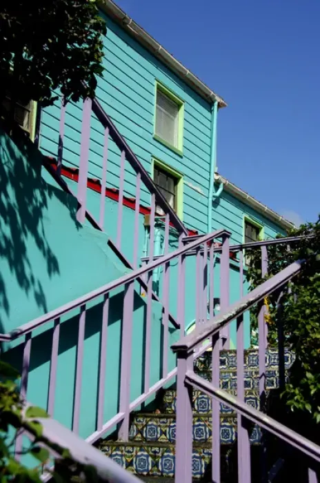Framed Print : Caribbean, U. S. Virgin Islands, St. John, Cruz Bay. Typical colorful building in Cruz Bay Framed Print : Caribbean, U. S. Virgin Islands, St. John, Cruz Bay. Typical colorful building in Cruz Bay