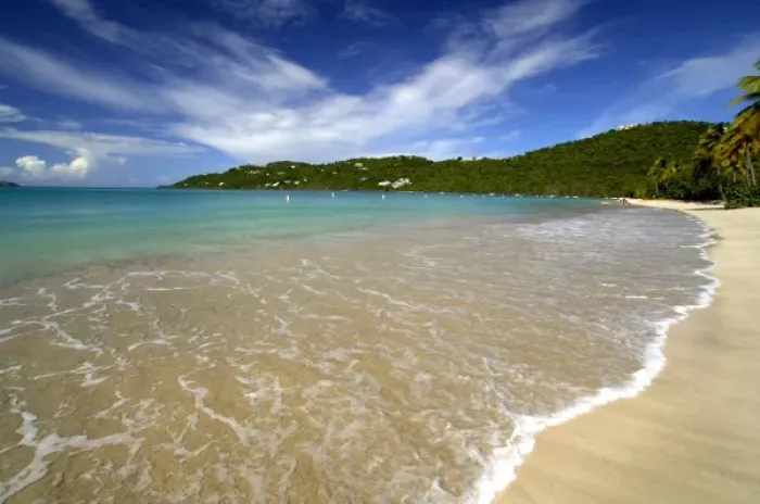 Framed Print : Caribbean, U. S. Virgin Islands, St. Thomas, Magens Bay