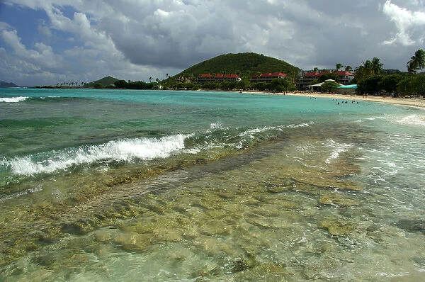 Caribbean, U. S. Virgin Islands, St. Thomas, St. John Bay, Sapphire Beach, Sapphire