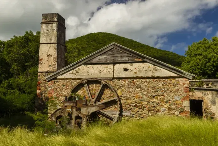 Framed Print : Caribbean, USA Virgin Islands, St. John. Ruins of sugar mill Framed Print : Caribbean, USA Virgin Islands, St. John. Ruins of sugar mill