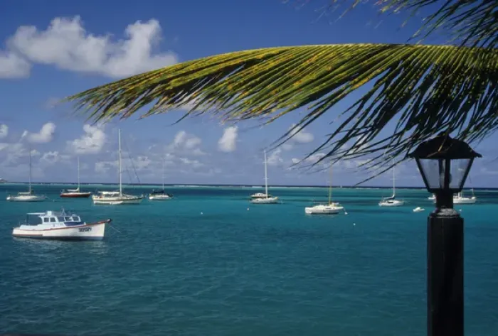 Framed Print : Caribbean: US Virgin Islands, St Croix, Christiansted, view of harbor and boats Framed Print : Caribbean: US Virgin Islands, St Croix, Christiansted, view of harbor and boats