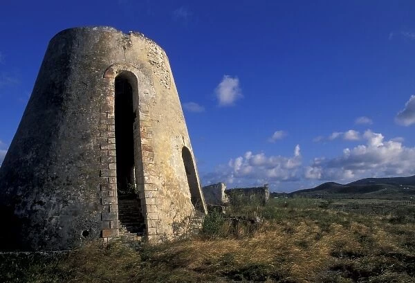 Caribbean, US Virgin Islands, St. Croix. Sugar Mills