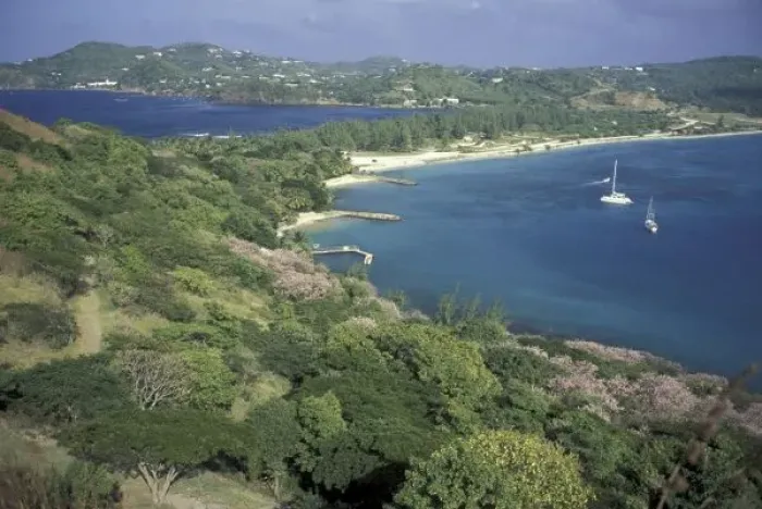 Framed Print : Caribbean, West Indies, St. Lucia. View of Pigeon Island Framed Print : Caribbean, West Indies, St. Lucia. View of Pigeon Island