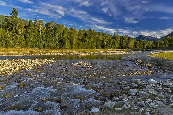 Cariboo Creek in Burton, British Columbia, Canada