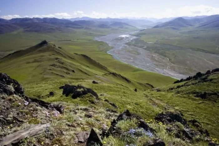Framed Print : Caribou Pass and Kongakut River Valley - Arctic National Wildlife Refuge, Alaska Framed Print : Caribou Pass and Kongakut River Valley - Arctic National Wildlife Refuge, Alaska