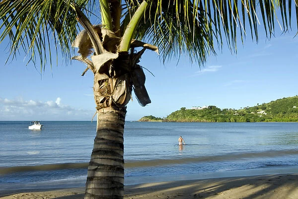Carlisle Bay beach, Antigua, West Indies, Caribbean, Central America