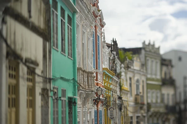 Carmo neighborhood, Pelourinho area of Salvador da Bahia, considered by UNESCO to