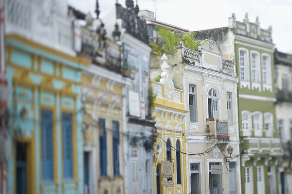 Carmo neighborhood, Pelourinho area of Salvador da Bahia, considered by UNESCO to