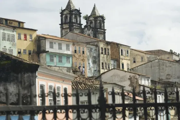 Framed Print : Carmo neighborhood, Pelourinho area of Salvador da Bahia, considered by UNESCO to Framed Print : Carmo neighborhood, Pelourinho area of Salvador da Bahia, considered by UNESCO to