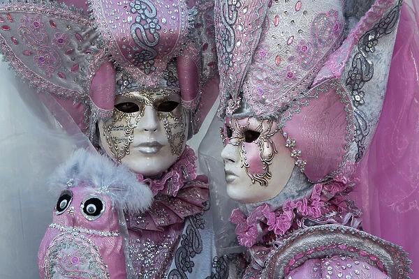 Carnival Venice Italy Masked Costumes