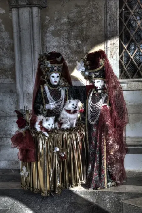 Framed Print : Carnival Venice Italy Masked Costumes Framed Print : Carnival Venice Italy Masked Costumes