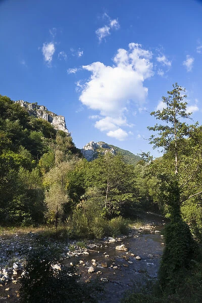 The Carpathian Mountains, Cerna valley near Baile Herculane Europe, Eastern Europe