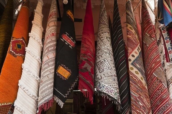 Carpets, Medina Souk, Marrakech, Morocco