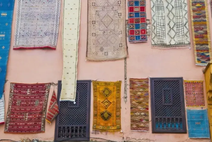 Framed Print : Carpets for sale, Souk, Medina, Marrakech (Marrakesh), Morocco, North Africa, Africa Framed Print : Carpets for sale, Souk, Medina, Marrakech (Marrakesh), Morocco, North Africa, Africa