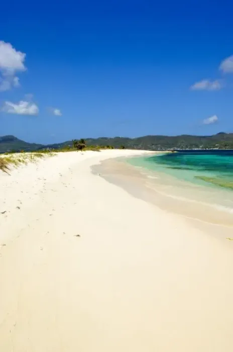 Framed Print : Carriacou, Grenada. Sandy Island