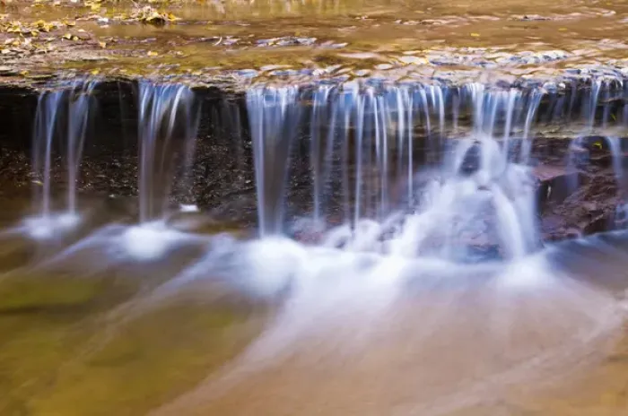 Framed Print : Cascade along the Left Fork of North Creek, Zion National Park, Utah Framed Print : Cascade along the Left Fork of North Creek, Zion National Park, Utah
