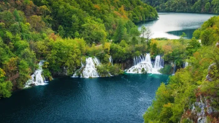 Framed Print : Cascades at Plitvice Lakes National Park, Croatia Framed Print : Cascades at Plitvice Lakes National Park, Croatia