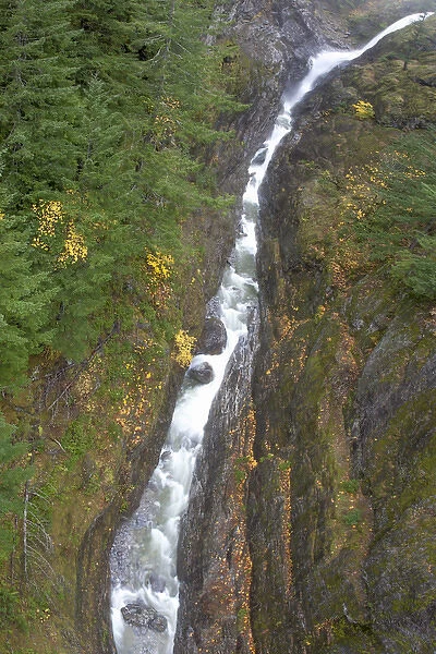 Cascades waterfall. Winthrop. Western Washington