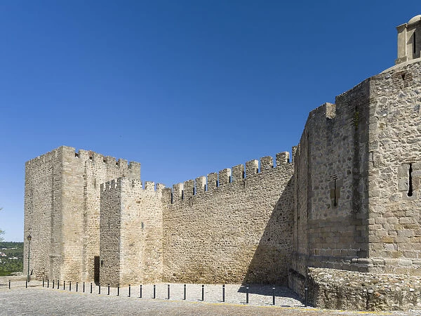 The castle. Elvas in the Alentejo close to the spanish border