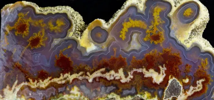 Framed Print : Cathedral Agate