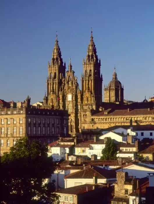 Framed Print : Cathedral of Santiago de Compostela, Galicia, Spain