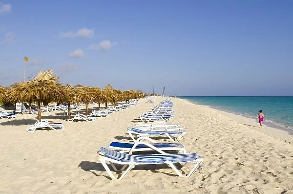 Cayo Santa Maria, Cuba. Beach at Sol Cayo Santa Maria Resort. (MR)