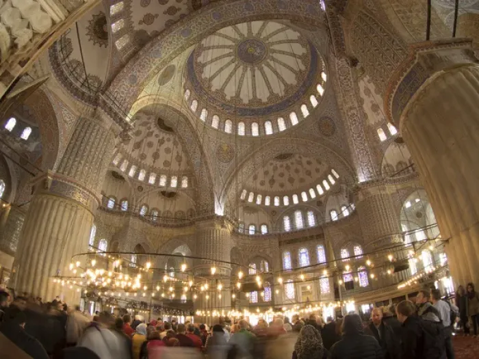 Framed Print : Ceiling of Sultan Ahmed Mosque in Istanbul, Turkey Framed Print : Ceiling of Sultan Ahmed Mosque in Istanbul, Turkey