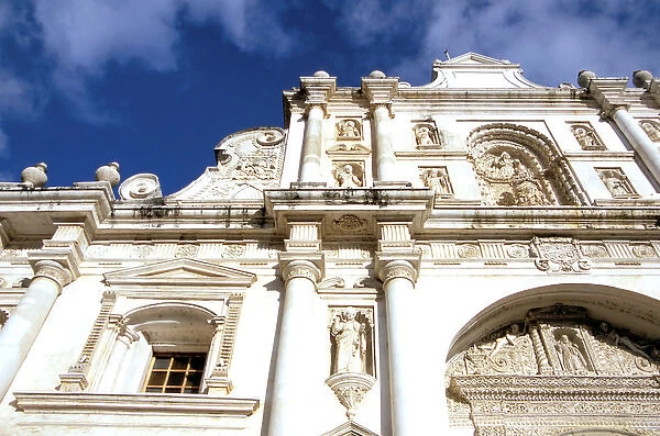 Central America, Guatemala, Antigua. Antigua Cathedral, colonial church