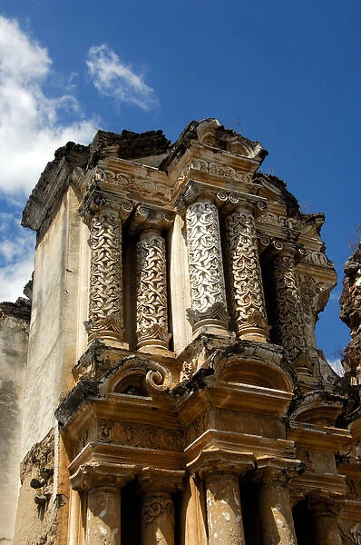 Central America, Guatemala, Antigua. UNESCO World Heritage Site. Colonial ruins