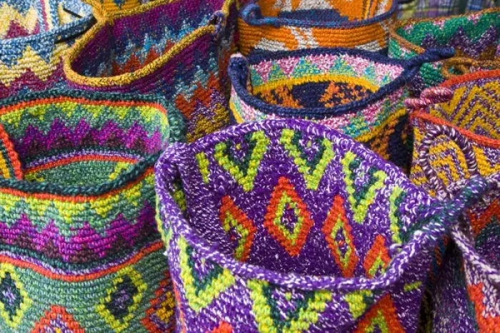 Framed Print : Central America, Guatemala, Chichicastenango. Colorful woven baskets in the market Framed Print : Central America, Guatemala, Chichicastenango. Colorful woven baskets in the market
