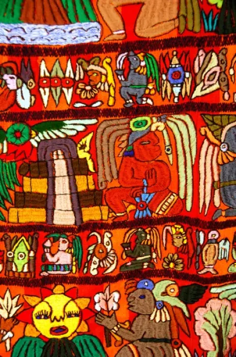Framed Print : Central America, Guatemala, Petan jungle, Tikal National Park. Textiles for sale Framed Print : Central America, Guatemala, Petan jungle, Tikal National Park. Textiles for sale