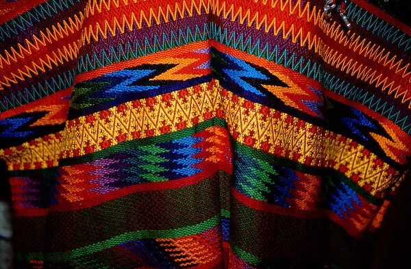 Central America, Guatemala, San Antonio Aguas Calientes. Ixcel textile cooperative