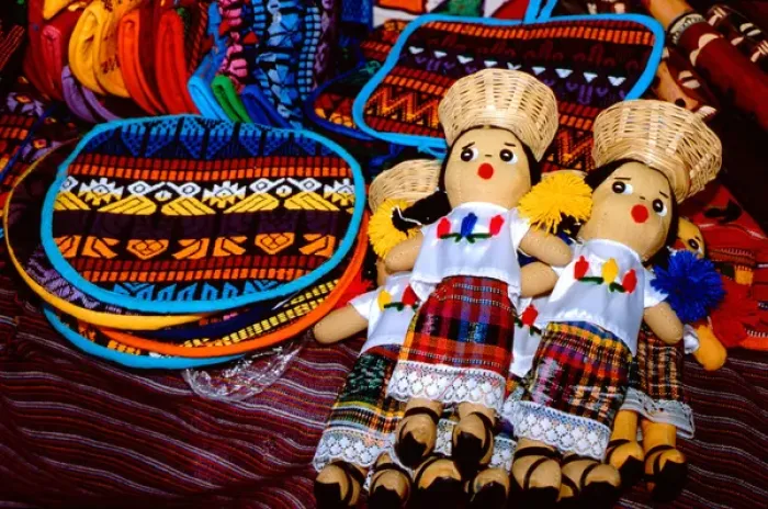 Framed Print : Central America, Guatemala, San Antonio Aguas Calientes. Ixcel textile cooperative