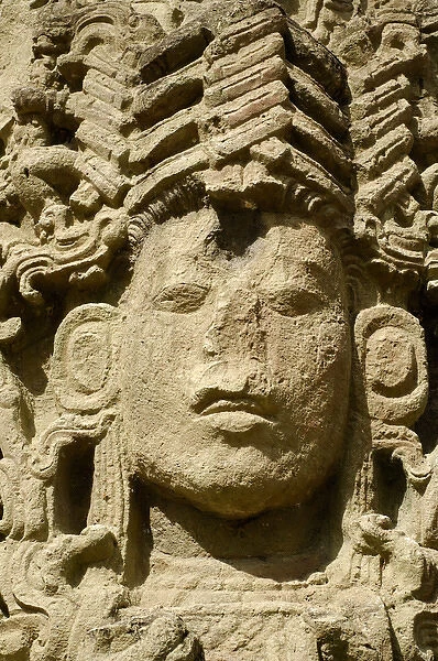 Central America, Honduras, Copan (aka Xukpi in Maya). Ruins of Classic Period Mayan civilization