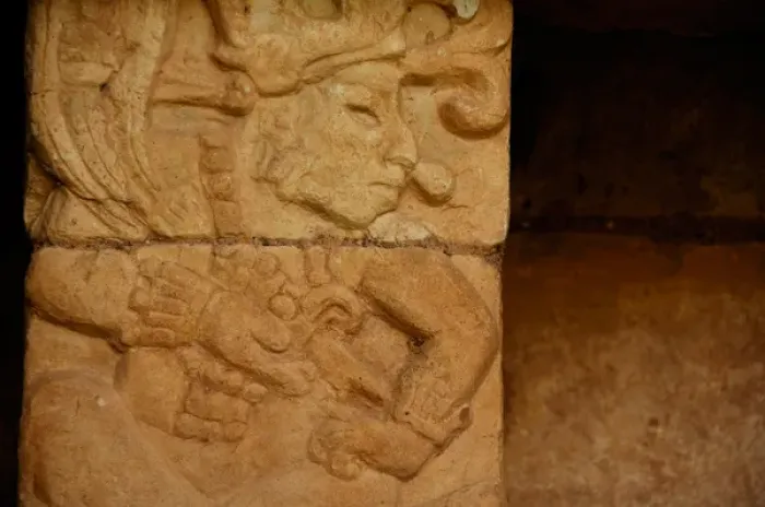 Framed Print : Central America, Honduras, Copan (aka Xukpi in Maya), La Sepulturas. Ruins of Classic
