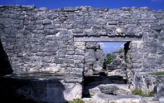 Framed Print : Central America, Mexico, Yucatan, Tulum. Ruins