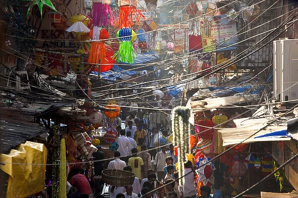 Central bazaar district, Mumbai, India