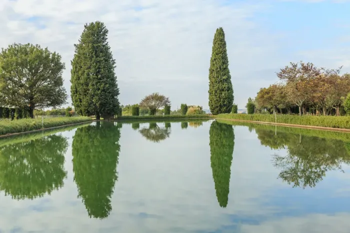 Framed Print : Central Italy, Lazio, Tivoli. Hadrians Villa. Villa Adriana, UNESCO World Heritage Site