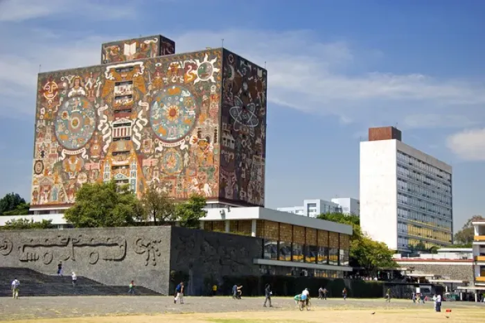 Framed Print : The Central Library on the campus of the National Autonomous University of Mexico in Mexico City Framed Print : The Central Library on the campus of the National Autonomous University of Mexico in Mexico City