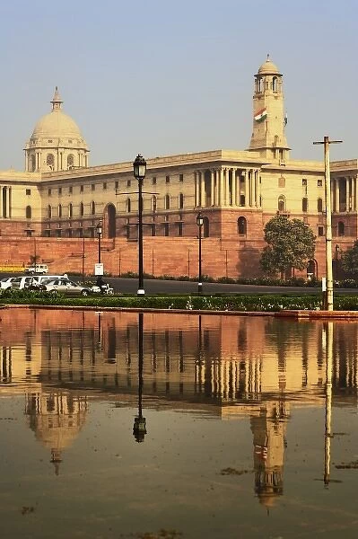 Central Secretariat (Kendriya Sachivalaya) on Raisina Hill, New Delhi, India