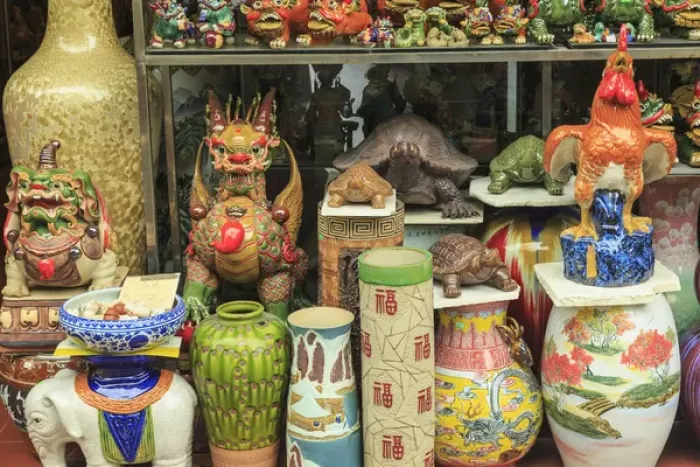 Framed Print : ceramics at storefront near Nanfeng Kiln-oldest kiln in China, Foshan, near Guangzhou Framed Print : ceramics at storefront near Nanfeng Kiln-oldest kiln in China, Foshan, near Guangzhou