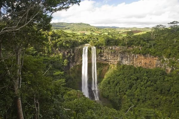 Chamarel Waterfall-highest
