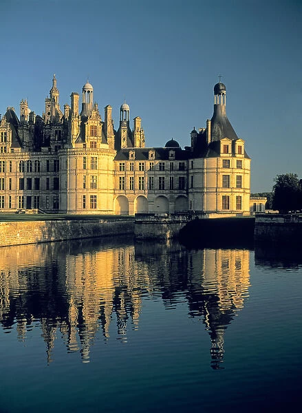 Chambord Chateau, Loir-et-Cher, Loire Valley, France