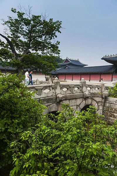 Changdeokgung palace, Unesco world heritage sight, Seoul, South Korea