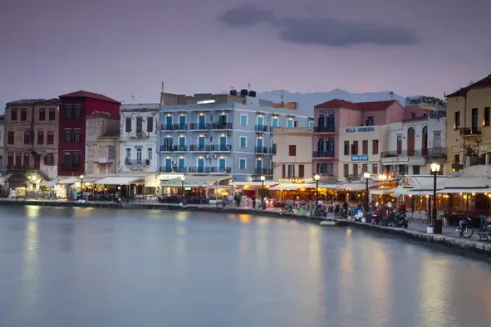 Framed Print : Chania, Creete, Greece