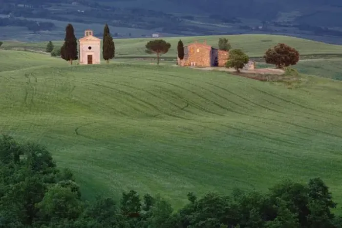 Framed Print : Chapel San Quirico d Orcia, Tuscany, Italy Framed Print : Chapel San Quirico d Orcia, Tuscany, Italy