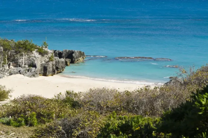 Framed Print : Chaplin Bay beach, Bermuda Framed Print : Chaplin Bay beach, Bermuda