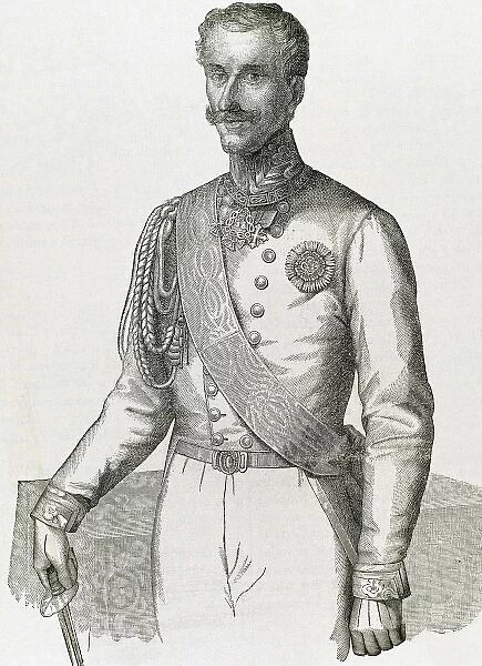 Charles Albert (Turin 1798-Porto, Portugal, 1849). King of Sardinia (1831-1849)